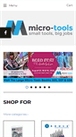 Mobile Screenshot of micro-tools.com